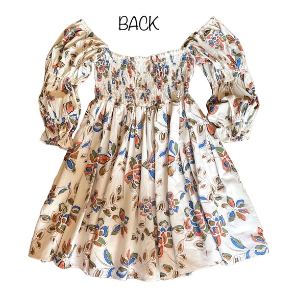 MISA Los Angeles | ‘Zadie’ Floral Smocked Babydoll Dress | Size M - Picture 8 of 14